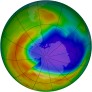 Antarctic Ozone 2009-10-14